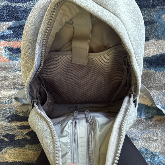 Dagne Dover Medium Dakota Neoprene Backpack in Heather Grey - Picture 4 of 9